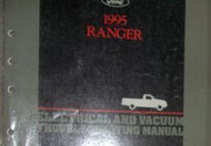 1995 FORD RANGER Electrical Wiring Diagrams Troubleshooting Vacuum Shop Manual