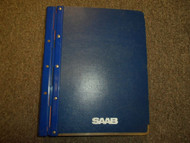 1981 85 87 90 1992 Saab 900 Specification News Technical Data Service Manual SET