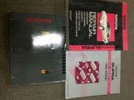 1990 TOYOTA SUPRA Service Shop Repair Manual Set OEM W EWD + TECHNICAL BULLETINS