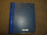 1985 86 87 89 1990 Saab 9000 Transmission Manual Automatic Service Manual SET