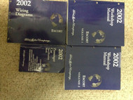 2002 FORD ESCORT Service Repair Shop Manual SET W EWD + SPECS 4 BOOK SET OEM