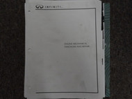 Infiniti Engine Mechanical Diagnosis And Repair Study Work Training Manual USED