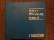 1991 Mazda Navajo Service Shop Repair Manual SET OEM BOOKS MISSING FIRST PAGES