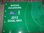 2012 FORD EDGE LINCOLN MKX Electrical Wiring Diagram Service Shop REPAIR Manual
