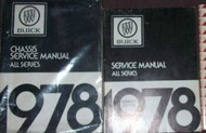 1978 Buick LESABRE SKYHAWK REGAL RIVIERA SKYLARK Service Repair Shop Manual SET
