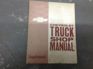 1965 Chevrolet Chevy TRUCK Service Shop Repair Manual SUPPLEMENT OEM BOOK GM