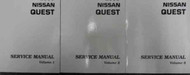 2009 Nissan Quest VAN Service Shop Repair Manual Set FACTORY OEM BOOKS NEW HUGE