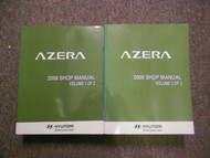 2008 HYUNDAI AZERA Service Repair Shop Manual Set OEM DEALERSHIP BOOKS 08 x