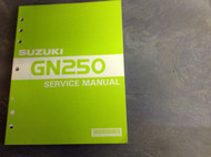 1983 1984 1985 1989 90 GN250 GN 250 Service Shop Repair Manual #99500-32023-03E