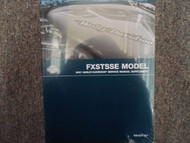 2007 Harley Davidson FXSTSSE Models Service Repair Shop Manual Supplement OEM x