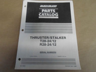 1991 Quicksilver Parts Catalog Accessories T28-24/12 R28-24/12 OEM 90-18562