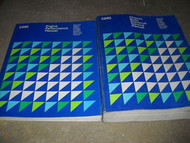 1981 PLYMOUTH MOPAR GRAN FURY Workshop Service Shop Repair Manual Set OEM Book