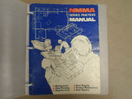 1983 NMMA Service Practices Manual D-185 7th Edition Boat 83