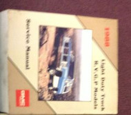 1988 GMC TRUCK RVGP R V G P RVG/P Service Shop Manual FACTORY OEM BOOK 1988