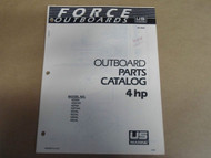 1984 Force Outboards Parts Catalog 4 HP OB3926 OEM Boat 84