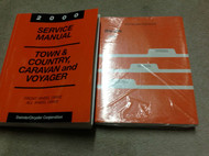 2000 Dodge CARAVAN VOYAGER CHRYSLER TOWN & COUNTRY VOYAGER Service Manual Set