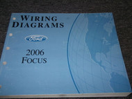 2006 Ford Focus Electrical Wiring Diagrams Service Shop Manual EWD OEM 2006 BOOK