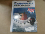 1995-2000 Clymer Mercury Mariner Outboard Shop Manual 4-90 HP NEW PLASTIC