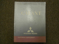 2009 MITSUBISHI Galant Electrical Supplement Service Repair Shop Manual OEM WORN