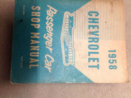 1958 CHEVY CHEVROLET PASSENGER CAR Service Shop Repair Manual FACTORY OEM 58