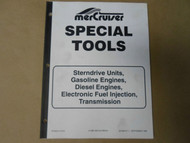 MerCruiser Special Tools Manual 90-906737-1 OEM Boat EFI Gas Diesel 1ST EDITION
