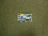 2007 Suzuki Aerio Forenza SX4 Grand Vitara Version 2 Pocket Guide FACTORY OEM 07