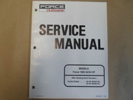 1995 Force Outboards 40/50 HP Service Shop Repair Manual 90-828821 Boat 95 X OEM