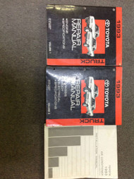 1993 Toyota Truck PICK UP Service Repair Shop Manual Set W AIR CONDITIONER BOOK