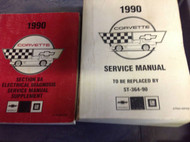 1990 Chevrolet Chevy CORVETTE Service Repair Shop Manual FACTORY PRELIMINARY SET