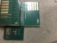 1993 FORD TAURUS Service Shop Repair Manual SET OEM FACTORY 3 VOL DEALERSHIP