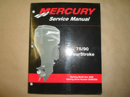 2000 2001 2002 2003 Mercury 75/90 FourStroke Service Manual 90-858895R02 OEM x