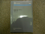 1994 MERCEDES BENZ Model 202 Introduction into Service Manual FACTORY OEM