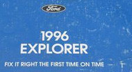 1996 Ford EXPLORER TRUCK Electrical & Vacuum Troubleshooting Wiring EWD Manual