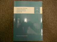 1976 MERCEDES Automatic Climate Control System Passenger Cars Series 116 Manual
