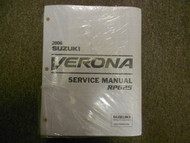 2006 SUZUKI VERONA RP625 Service Repair Shop Manual FACTORY OEM BOOK 06 DEAL NEW