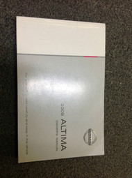 2009 NISSAN ALTIMA Owners Manual FACTORY OEM BOOK 09 DEALERSHIP GLOVE BOX x