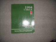 1994 Oldsmobile OLDS BRAVADA Service Shop Repair Manual OEM SUPPLEMENT BOOK GM