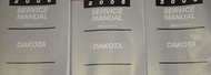 2006 DODGE DAKOTA TRUCK Service Shop Repair Manual SET FACTORY 06 BOOKS