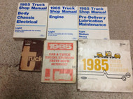 1985 Ford F-150 250 350 BRONCO ECONOLINE Truck Service Shop Repair Manual Set 85