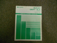 1989 Suzuki Swift GLX Air Conditioner Installation Instruction Manual 1.3L DOHC
