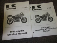 2005 Kawasaki Z750S MOTORCYCLE Service Shop Repair Manual SET W Assembly Book
