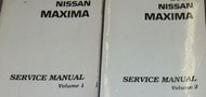 2004 Nissan MAXIMA Service Repair Shop Manual 4 Volume Set FACTORY OEM BOOKS NEW