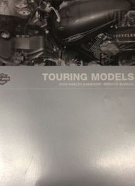 2009 Harley Davidson TOURING MODELS Service Shop Manual Set W PARTS & ELECTRICAL