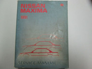 1991 Nissan Maxima Service Shop Repair Workshop Manual FACTORY OEM BOOK 91