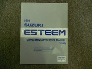 1997 Suzuki Esteem 1600 Supplementary Service Repair Shop Manual FACTORY OEM 97