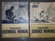 1967 Chevy Chevrolet Truck 10-60 Series 10 60 Service Shop Repair Manual Set