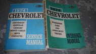 1974 Chevy Corvette Camaro Monte Carlo Nova Chevelle Service Shop Manual SET x