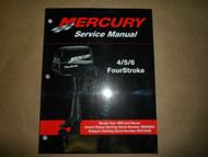 2000 Mercury 4/5/6 FourStroke Service Manual 90-857138R1 OEM Boat 00