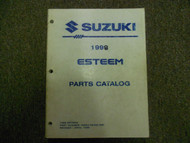 1998 Suzuki Esteem Parts Catalog Shop Manual FACTORY OEM BOOK 98 APRIL 99 DEAL