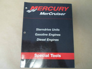 Mercury Sterndrive Units Gasoline Diesel Engines Special Tools Manual OEM